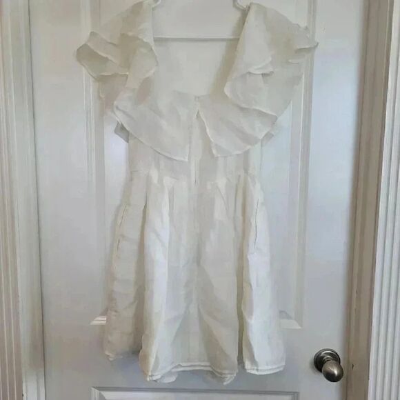 Something Navy Women's Ivory Dress - Picture 11 of 14